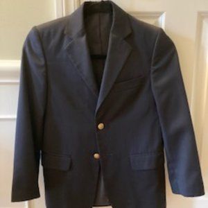 J.A. Besner, Boys Size 12, Navy Blue Blazer